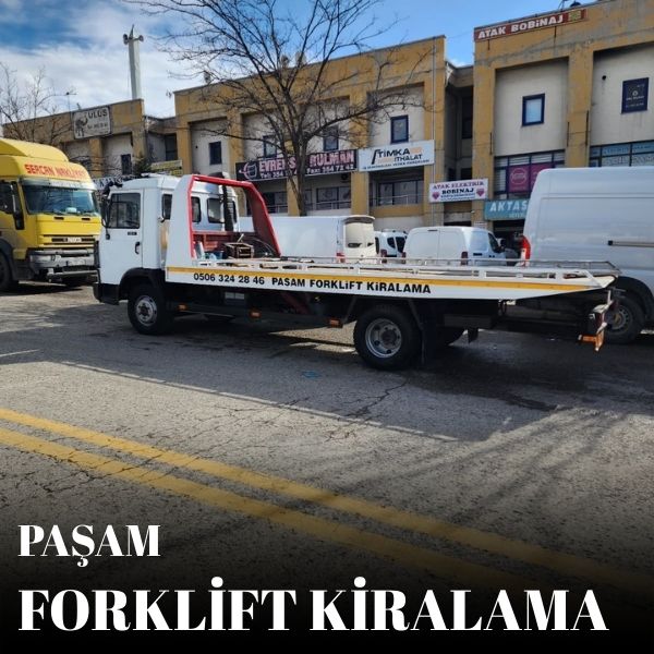 Ankara Fatih forklift kiralama firması yük taşıma operasyonu